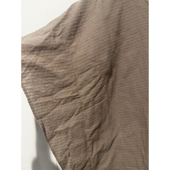 Mirth Women's Brown Cotton Gauze Tunic OS Boho Kaftan Top Earthy Natural India - Picture 4 of 10